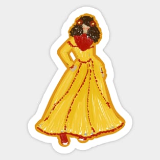 Mexican Dress 2 Sticker